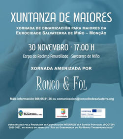 Infominho -  Salvaterra de Mio acoge la -Xuntanza de Maiores- con la msica de Ronko y Fol - 