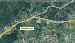 Infominho -  La Xunta y el Concello de As Neves avanzan en la senda peatonal de la PO-400 entre O Castro y As Neves - 