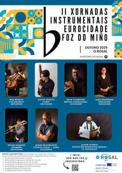 Infominho -  La segunda edicin de las Xornadas Instrumentais trae a O Rosal profesorado internacional gratuito - 