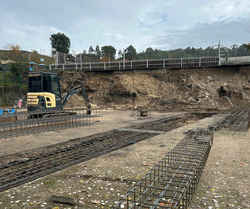 Infominho -  As Neves inicia las obras de las nuevas pistas municipales de pdel - 