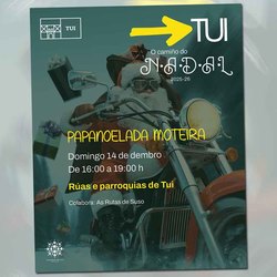 Infominho -  Ms de 200 motoristas vestidos de Pap Noel invadirn Tui en una ruta solidaria navidea - 