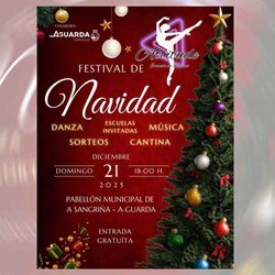 Infominho -  La escuela de baile Attitude celebra su Festival de Navidad este domingo en A Guarda - 