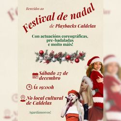 Infominho -  El festival navide�o de Caldelas de Tui reunir� a todos los grupos de la escuela de baile - 