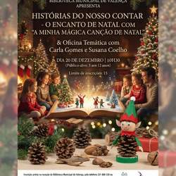 Infominho -  Valenca celebra el encanto de la Navidad en la Biblioteca Municipal - 