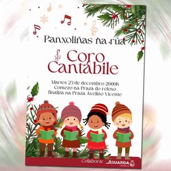 Infominho -  El coro Cant�bile anima la Navidad en A Guarda con un recorrido musical por el centro urbano - 