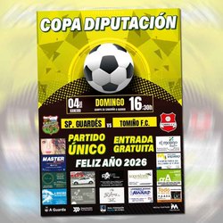Infominho - A Sangriña acoge el derbi SP Guardés - Tomiño FC en la Copa Diputación con entrada gratuita - Infominho - A Sangriña acoge el derbi SP Guardés - Tomiño FC en la Copa Diputación con entrada gratuita -