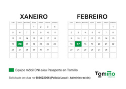 Infominho -  El Concello de Tomi�o acoge de nuevo el servicio DNI rural para renovar documentaci�n - 