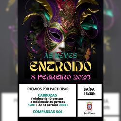 Infominho -  El desfile de Entroido regresa a As Neves el 8 de febrero con premios de hasta 200 euros - 