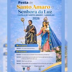 Infominho -  Lanhelas se prepara para la tradicional Festa de Santo Amaro e Senhora da Luz - 