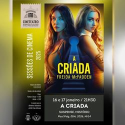 Infominho -  Vila Praia de Ancora proyecta -A Criada Freida McFadden- en apoyo a los Bomberos Voluntarios - 