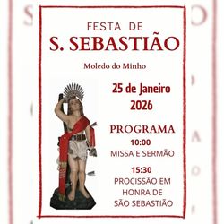 Infominho -  Tradici�n y devoci�n en Moledo con la Festa de Sao Sebastiao - 