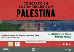 Infominho -  O Rosal acoge este s�bado un concierto solidario con Palestina organizado por el Colectivo Carballas - 