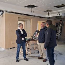 Infominho -  La antigua Casa do Concello de A Guarda se convertir� este verano en una biblioteca moderna y accesible - 