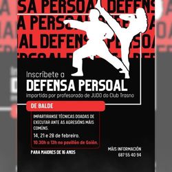 Infominho -  La Concejal�a de Deportes de Tomi�o lanza un curso pr�ctico de defensa personal  - 