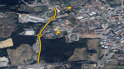 Infominho -  Moncao aplicar� cortes y restricciones de tr�fico por trabajos de se�alizaci�n urbana - 