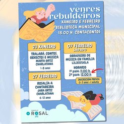 Infominho -  O Rosal apuesta por la m�sica en familia con un nuevo Venres Rebuldeiros en la biblioteca - 