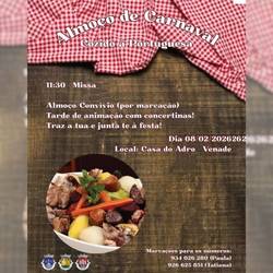 Infominho -  Venade, en Caminha, celebra el almuerzo de Carnaval en la Casa do Adro con m�sica y diversi�n - 