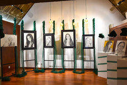 Infominho -  Valenca acoge la exposici�n -Rostos e Olhares- del artista local Ant�nio Freitas - 