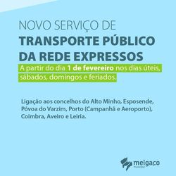 Infominho -  Melgaco estrena nuevos horarios de transporte p�blico con conexiones al Alto Minho y grandes ciudades - 