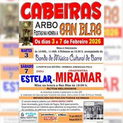 Infominho -  Arbo rinde homenaje a San Blas en Cabeiras con m�sica y tradici�n local - 
