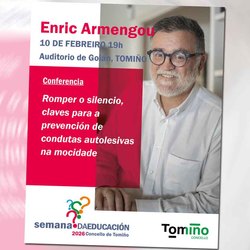 Infominho -  Hablar para salvar vidas: Tomi�o afronta la prevenci�n del suicidio en la XI Semana de la Educaci�n - 