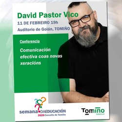 Infominho -  David Pastor Vico abordar� en Tomi�o c�mo conectar con infancia y adolescencia - 