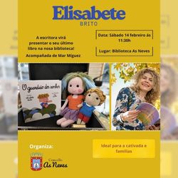 Infominho -  La Biblioteca de As Neves acoge la presentaci�n del libro infantil -El Guardi�n de los Sue�os- - 