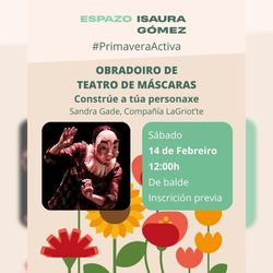 Infominho -  El Espazo Isaura G�mez celebra el Entroido en Tomi�o con un taller infantil de m�scaras - 