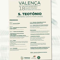 Infominho - Valença convierte el 18 de febrero en una jornada histórica con actos oficiales, medallas y conciertos - Infominho - Valença convierte el 18 de febrero en una jornada histórica con actos oficiales, medallas y conciertos -
