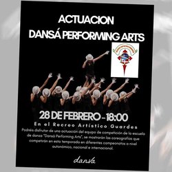 Infominho -  Dans� Performing Arts presenta en A Guarda sus coreograf�as de competici�n el 28 de febrero - 