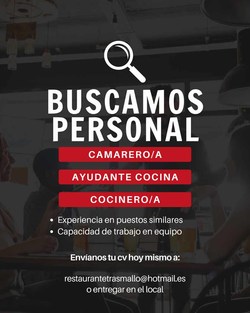 Infominho -  Oportunidad laboral en A Guarda: local de hosteler�a selecciona cocinero, ayudante y camarero - 