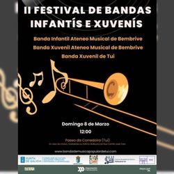 Infominho - Tui apuesta por la cantera musical con el II Festival de Bandas en A Corredoira - Infominho - Tui apuesta por la cantera musical con el II Festival de Bandas en A Corredoira -