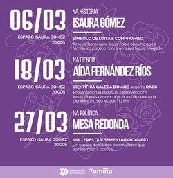 Infominho -  O 8M marca un mes de reflexi�n e acci�n pola igualdade en Tomi�o - 