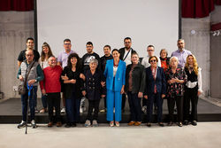 Infominho -  Valen�a y Tui celebran el premio internacional de inclusi�n cultural concedido al proyecto CaixaSon - 