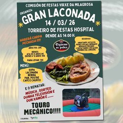 Infominho - Laconada popular en Hospital (Tomiño): comida, música y sorteos el próximo 14 de marzo - Infominho - Laconada popular en Hospital (Tomiño): comida, música y sorteos el próximo 14 de marzo -