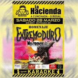 Infominho -  O Rosal acoger� un concierto homenaje a Extremoduro en Sala La Hacienda el 28 de marzo - 