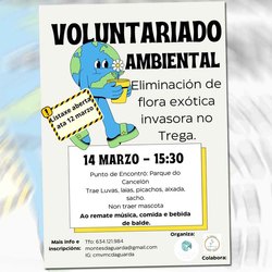 Infominho -  La Comunidade de Montes da Guarda convoca una jornada de voluntariado ambiental en el Monte Trega - 