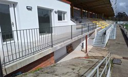 Infominho -  El alcalde de A Guarda explica el retraso en las obras de mejora del campo de f�tbol de A Sangri�a - 