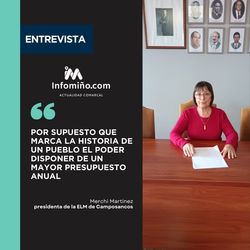 Infominho -  Entrevista a Merchi Mart�nez: La Entidad Local Menor de Camposancos aprueba los mayores presupuestos de su historia - 