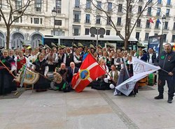 Infominho -  M�s de 60 m�sicos de A Guarda participan en el desfile de San Patricio de Madrid - 