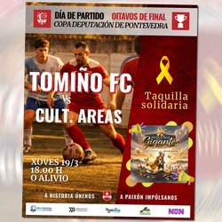 Infominho -  El Tomi�o FC se vuelca con -Peque�os Gigantes- en un partido solidario en O Alivio - 