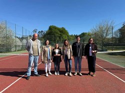 Infominho -  Tomi�o contar� con nuevas pistas de p�del y tenis con una inversi�n de 160.000 euros - 