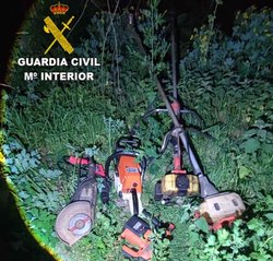 Infominho -  La Guardia Civil arresta a un var�n en As Neves y recupera herramientas robadas por valor de 2.000 euros - 