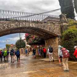Infominho -  El Camino Portugu�s sigue al alza y refuerza el papel de Tui como puerta de entrada - 