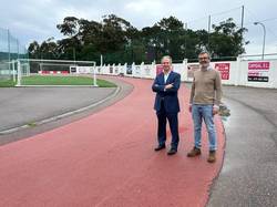 Infominho -  O Rosal, junto a la Diputaci�n de Pontevedra, reparar� la pista de atletismo del campo da Mata con una ayuda de 115.000 euros - 