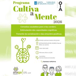 Infominho -  Nuevo programa en Oia para mejorar la memoria y el bienestar de mayores de 55 a�os - 