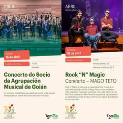 Infominho -  Tomi�o mezcla m�sica, magia y cultura este fin de semana con el ciclo M�sica e Libros - 
