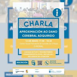 Infominho -  El Concello de O Rosal organiza una charla clave sobre ictus y da�o cerebral adquirido - 