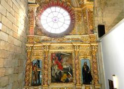 Infominho -  Vuelve a entrar la luz por el retablo de Santiago en la Catedral de Tui - 