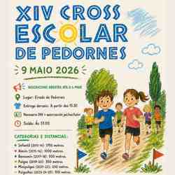 Infominho -  Oia celebrar� la XIV edici�n del Cross Escolar de Pedornes el 9 de mayo - 